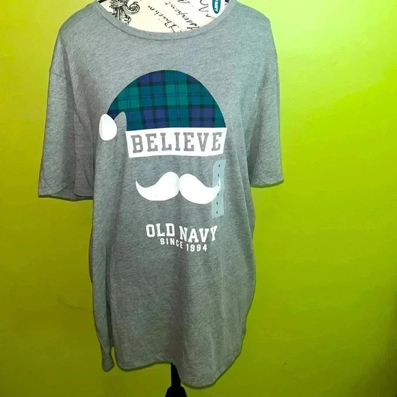 🆕 OLD NAVY CHRISTMAS SHIRT SIZE LARGE - Picture 1 of 5